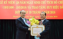 Ông Lê Thanh Hải nhận huy hiệu 50 năm tuổi Đảng