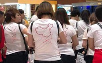Phản ứng về việc du khách Trung Quốc mặc áo in hình “đường lưỡi bò”