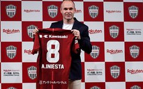 Andres Iniesta gia nhập J-League, nhận lương "khủng" 75 triệu euro