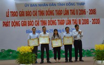 Báo Người Lao Động đạt giải B Giải Báo chí tỉnh Đồng Tháp lần thứ II