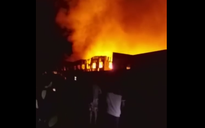 Cháy dữ dội ở phim trường Hoành Điếm, ít nhất 2 người chết