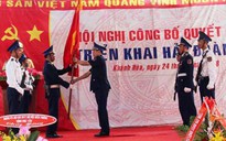Ra mắt Hải đoàn 32 cảnh sát biển tại Khánh Hòa