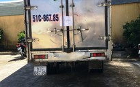 CSGT bắt kẻ trộm xe tải