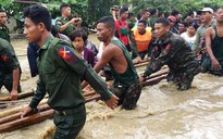 Myanmar: Vỡ đập, 100 ngôi làng ngập trong nước lũ