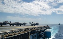Lầu Năm Góc "nóng mặt" với tàu chiến Nga, Mỹ triển khai F-35 tới Syria?