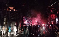 Cháy lớn gần Bệnh viện Nhi Trung ương, khẩn cấp sơ tán bệnh nhân