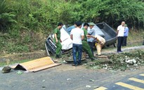 Tai nạn xe bán tải trên đường Hồ Chí Minh, 1 người chết, 1 người bị thương