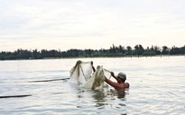 Đua nhau săn con cá "nhỏ nhưng độc" ở đầm Chuồn