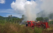 Kịp thời dập tắt đám cháy rộng 1.000 m2 tại bán đảo Sơn Trà