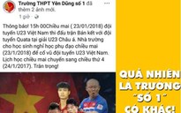 Nghỉ họp, nghỉ làm... để "tiếp lửa" U23 Việt Nam