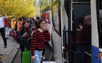 2.500 sinh viên theo "chuyến xe mùa xuân" về quê đón Tết
