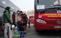Hà Nội: Hỗ trợ xe đưa 1.600 công nhân về quê đón Tết