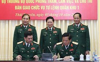 Điều động, bổ nhiệm 5 tướng lĩnh quân đội trong các vị trí Tư lệnh Quân khu