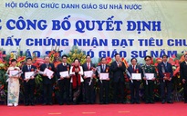 424 người được công nhận đạt tiêu chuẩn chức danh Giáo sư, phó Giáo sư