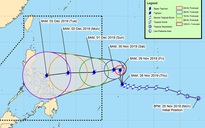 SEA Games 30: Bão hướng vào Philippines có khả năng thành siêu bão