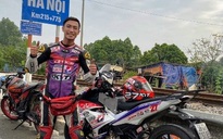 Đề nghị xử lý nghiêm "phượt thủ" chạy xe máy từ TP HCM ra Hà Nội chỉ hết gần 20 giờ