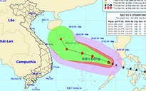 Bão Phanfone giật cấp 14 vào Biển Đông, có thể đổi hướng