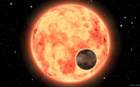 Siêu trái đất nóng hơn 1.800 độ xuất hiện cạnh "bản sao mặt trời"