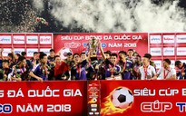 Hà Nội FC dùng đội hình 2 vẫn giành Siêu cúp