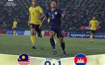 Clip: U22 Campuchia bất ngờ hạ Malaysia, đứng đầu bảng "tử thần"