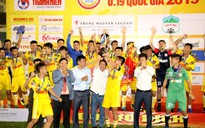 Hà Nội ngăn HAGL vô địch Giải U19 quốc gia 2019 trên sân nhà