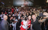 David Beckham giao lưu bóng đá cùng thiếu nhi Việt Nam