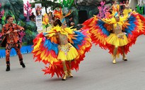 Mãn nhãn lễ hội Carnival đường phố lần đầu tiên xuất hiện tại Sầm Sơn