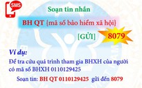 Tra cứu đóng, hưởng BHXH, BHYT bằng tin nhắn điện thoại