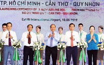 Thủ tướng Nguyễn Xuân Phúc dự lễ khai trương 3 đường bay mới từ Hải Phòng