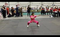 Nghệ sĩ Việt Hương vui mừng khi con gái đoạt giải thưởng wushu