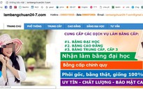 Bằng giả: Muốn loại gì, khi nào cũng có!