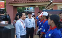 Bộ trưởng Phùng Xuân Nhạ kiểm tra kỳ thi tốt nghiệp tại Đắk Lắk