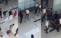 Hành khách đánh chảy máu đầu nhân viên an ninh hàng không