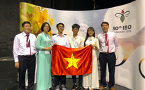 Cả 4 học sinh Việt Nam đều đoạt giải Olympic Sinh học quốc tế 2019