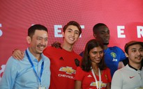 Giao lưu cùng "Quỷ đỏ": Sốc khi Lingard, Matic và Bailly "quá dễ thương"