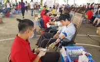 Hơn 600 đoàn viên tham gia hiến máu tình nguyện