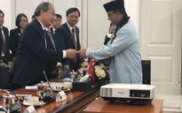 Bí thư Nguyễn Thiện Nhân đề xuất kết nối hàng không, hàng hải Việt Nam - Indonesia