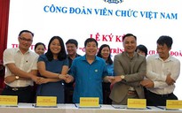 Ký thỏa thuận chăm lo cho đoàn viên