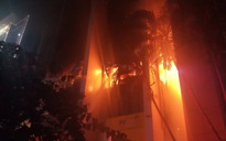 Cháy tòa nhà dầu khí ở TP Thanh Hóa, 1 người tử vong, nhiều người bị thương