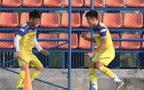Đình Trọng hăng hái tập luyện trước thông tin bị HLV Park Hang-seo gạch tên dự U23 châu Á