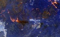 Những hình ảnh đáng kinh ngạc của cháy rừng Úc nhìn từ trên cao