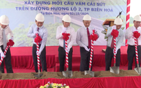 Khởi công cầu Vàm Cái Sứt, kết nối vùng sân bay Long Thành với trung tâm TP HCM