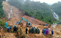 Quảng Bình: Tìm thấy thi thể 2 người dân bị sạt lở, vùi lấp ở rừng Thác Voi