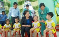 Chủ tịch QH Nguyễn Thị Kim Ngân thăm Trường Mẫu giáo Sơn Ca