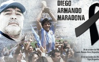 Pele, Messi, Ronaldo... và thế giới bóng đá tiễn biệt huyền thoại Maradona