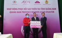 AEON Việt Nam cùng AEON TOPVALU Việt Nam hỗ trợ người dân miền Trung
