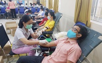 350 đoàn viên hiến máu cứu người