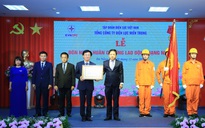Tổng Công ty Điện lực miền Trung đón nhận Huân chương Lao động hạng Nhất