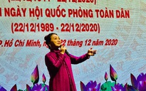 Nghệ sĩ hát mừng ngày thành lập Quân đội nhân dân Việt Nam