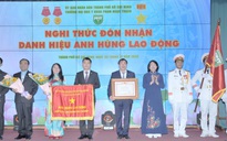 Trường ĐH Y khoa Phạm Ngọc Thạch nhận danh hiệu anh hùng lao động
